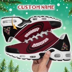 Arizona Coyotes Air Cushion Sports Shoes Logo For Fans Gift Custom Name