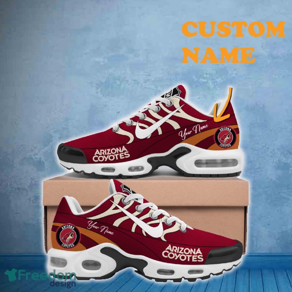 Arizona Coyotes Custom Name Air Cushion Sports Shoes Chic For Men Women Fans Gift Sneakers image Arizona Coyotes Custom Name Air Cushion Sports Shoes Chic For Men Women Fans Gift Sneakers - Arizona Coyotes Air Cushion Sports Shoes
