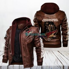 Arizona Coyotes Ver 2 Leather Jacket Gift For Men