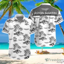ASTON MARTIN Hawaiian Shirt And Short For Men Women Product Photo 1