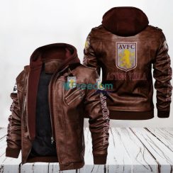 Aston Villa FC Leather Jacket Gift For Men