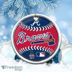 Atlanta Braves WinCraft World Series Champions Ornament