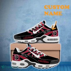 Atlanta Falcons Custom Name Air Cushion Sports Shoes Casual For Men Women Fans Gift Sneakers