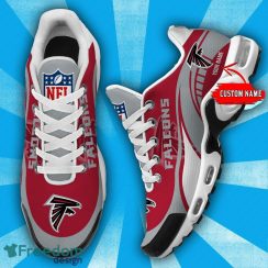 Atlanta Falcons Custom Name NFL Custom Name Air Cushion Shoes Sport Lover Gift Product Photo 2