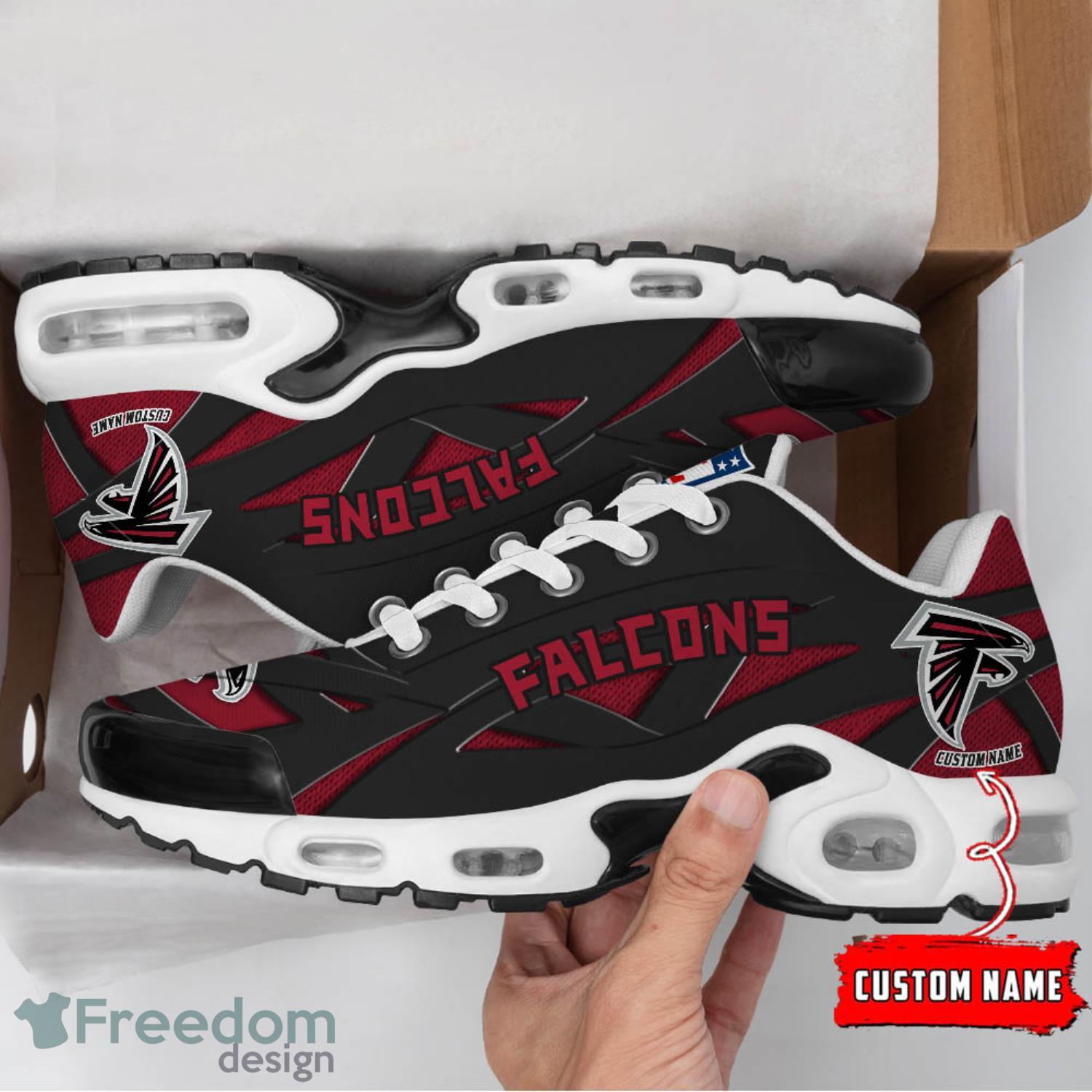 Atlanta Falcons NFL Sport Shoes Air Cushion Sports Shoes Trending Gift Custom Name image Atlanta Falcons NFL Sport Shoes Air Cushion Sports Shoes Trending Gift Custom Name Product Photo 1