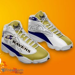 Baltimore Ravens Nfl Football Team Air Jordan 13 Shoes Style Gift