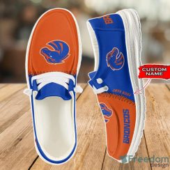 Boise State Broncos Loafer Shoes Custom Name For Men Women