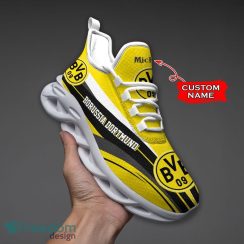 Borussia Dortmund Lineitem High-Quality Custom Name Max Soul Shoes Luxury DUC1 Teams Sports Shoes New For Fans - Borussia Dortmund Lineitem Sneakers Luxury DUC1_4