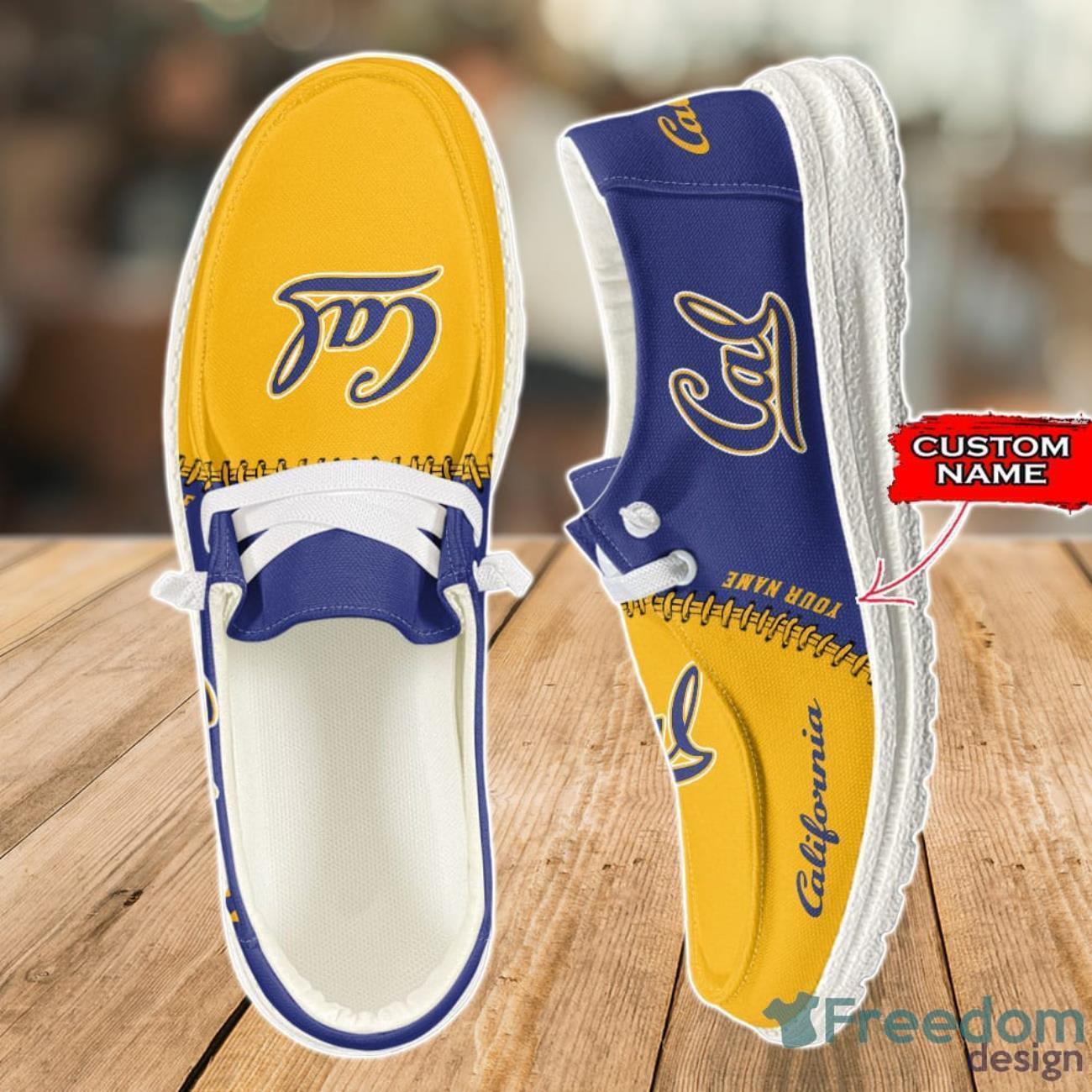 California Golden Bears Loafer Shoes Custom Name For Men Women image California Golden Bears Loafer Shoes Custom Name For Men Women Product Photo 1