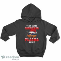 Chicago Bears This Is My Christmas Pajama Shirt NFL T-Shirt Sweatshirt Hoodie - Todder Hoodie Black