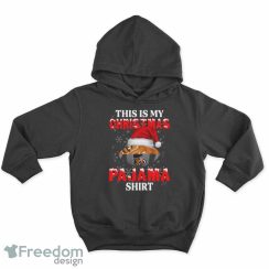 Cincinnati Bengals This Is My Christmas Pajama Shirt NFL T-Shirt Sweatshirt Hoodie - Todder Hoodie Black