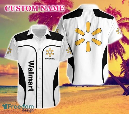 Custom Name walmart Brands Hawaiian Shirt Colorful Logo 3D Hawaiian Shirt Gift For Fans - Custom Name walmart Brands Hawaiian Shirt Colorful Logo 3D Hawaiian Shirt Gift For Fans