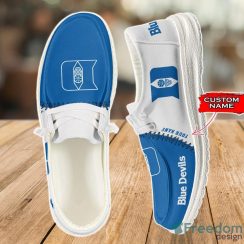Duke Blue Devils Loafer Shoes Custom Name For Men Women