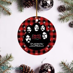 Eagles Band Merry Christmas Circle Ornament