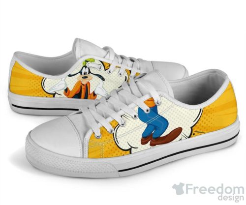 Goofy Low Top Canvas Shoes Product Photo 3