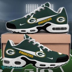 Green Bay Packers Swoosh NFL Custom Name Air Cushion Sport Shoes Product Photo 2