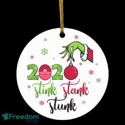 Grnch Stink Stank Stunk Christmas Ornament Keepsake