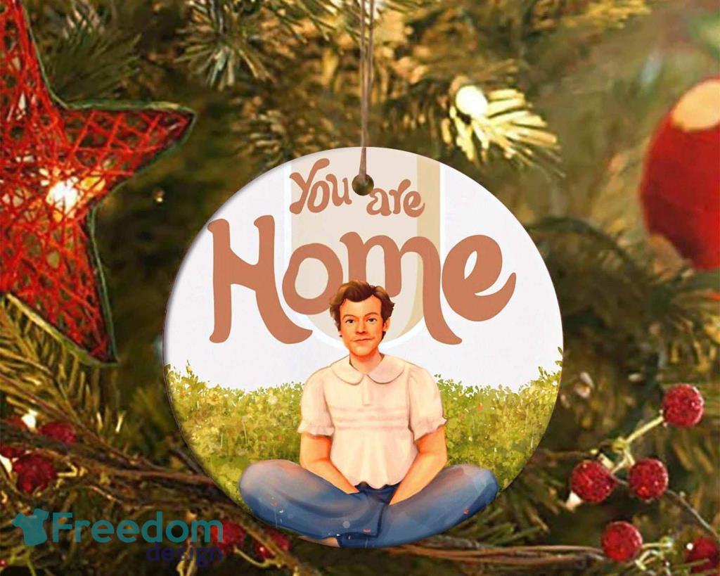 Harry Styles You Are Home Christmas Xmas Ornament Decoration image Harry Styles You Are Home Christmas Xmas Ornament Decoration Product Photo 1