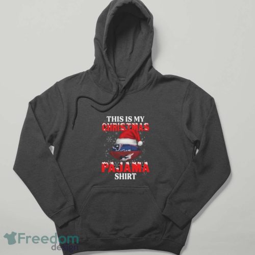 Houston Texans This Is My Christmas Pajama Shirt NFL T-Shirt Sweatshirt Hoodie - Hoodie