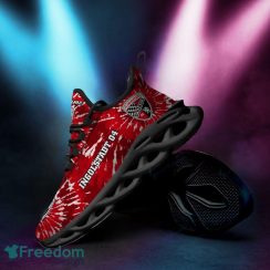 Ingolstadt 04 Logo Custom Name Tie Dye Pattern Running Shoes Gift Max Soul Sneakers Ideas Fans - Ingolstadt 04 Logo Custom Name Tie Dye Pattern 3D Max Soul Sneaker Shoes_4