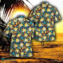 Jirachi PoKeMon Combo Hawaiian Shirt And Shorts Best For Men And Women Holidays - Jirachi PoKeMon Hawaiian Shirt_1