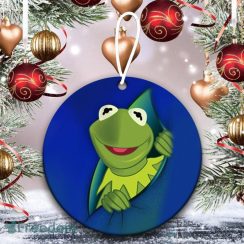 Kermit Muppet character Christmas Ornaments Funny Holiday Gift