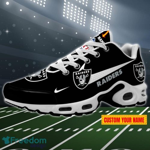 Las Vegas Raiders Swoosh NFL Custom Name Air Cushion Sport Shoes Product Photo 1