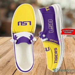 LSU Tigers Loafer Shoes Custom Name For Men Women