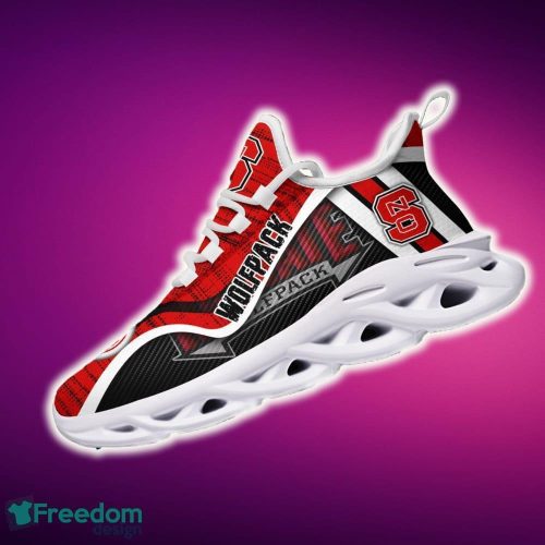 NC State Wolfpack Max Soul Shoes NCAA Teams For Fans Running Shoes New Clunky Sneakers - NC State Wolfpack Max Soul Shoes New Arrivals Best Gift Ever_5