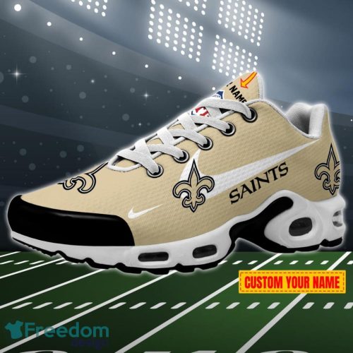 New Orleans Saints Swoosh NFL Custom Name Air Cushion Sport Shoes Product Photo 1