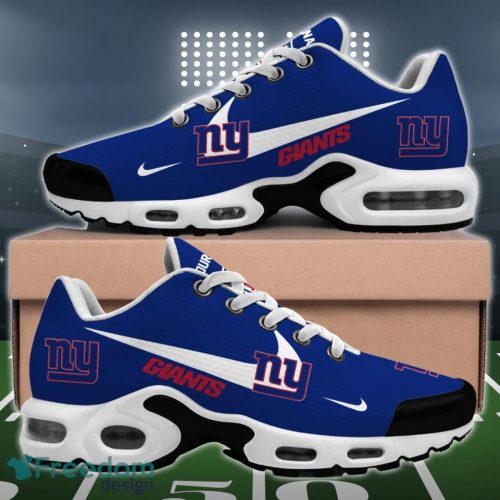 New York Giants Swoosh NFL Custom Name Air Cushion Sport Shoes Product Photo 2