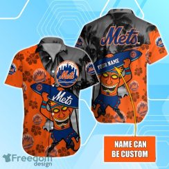 New York Mets Custom Name Hawaiian Shirt For Men Women Fan's Product Photo 1