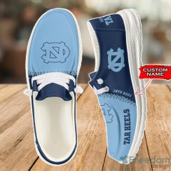 North Carolina Tar Heels Loafer Shoes Custom Name For Men Women