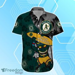 Oakland Athletics Custom Name Hawaiian Shirt For Men Women Fan's Product Photo 3