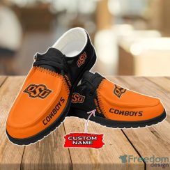 Oklahoma State Cowboys Loafer Shoes Custom Name For Men Women Product Photo 2