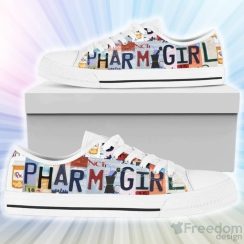Pharmacist Girl Low Top Canvas Shoes