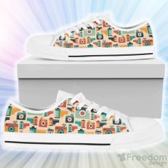 Photographer Low Top Canvas Shoes