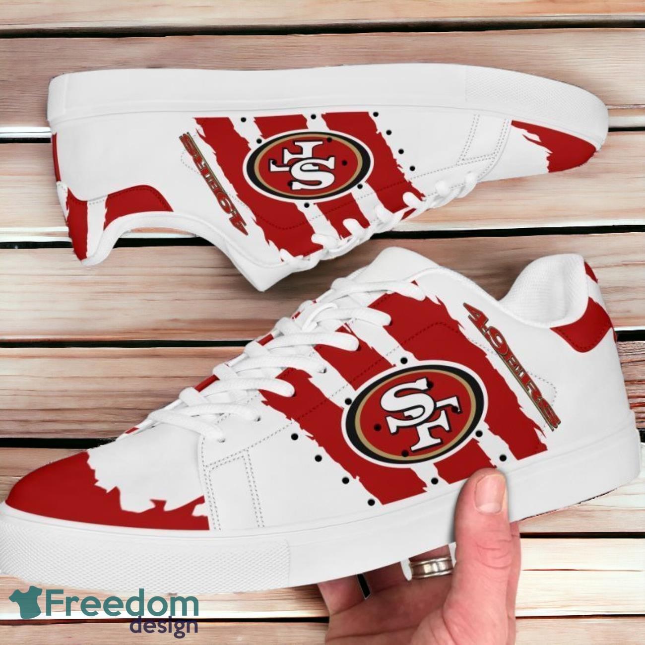 San Francisco 49ers Nfl Skate Shoes For Ultimate Fan Fashion Product Photo 1