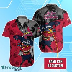 St. Louis Cardinals Custom Name Hawaiian Shirt For Men Women Fan's Product Photo 1