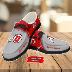 Utah Utes Loafer Shoes Custom Name For Men Women Product Photo 2