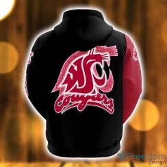 Washington State Cougars Name All Over Printed 3D Hoodie For Fans Custom Name Product Photo 2