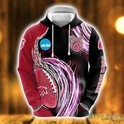 Washington State Cougars Name All Over Printed 3D Hoodie For Fans Custom Name Washington State Cougars Name All Over Printed 3D Hoodie For Fans Custom Name