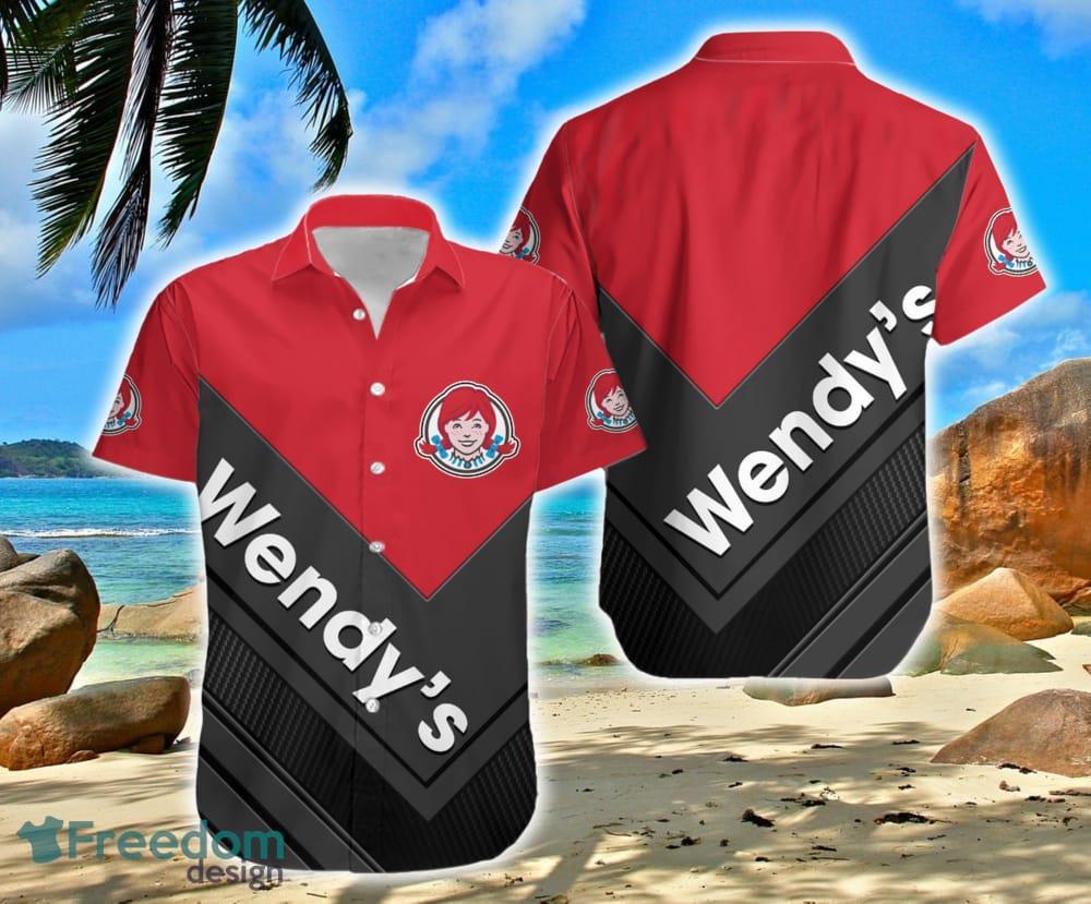 Wendy's Contemporary Hawaiian Shirt Brands Logo Summer Aloha Men And Women Gift - Wendy's Contemporary Hawaiian Shirt Brands Logo Summer Aloha Men And Women Gift