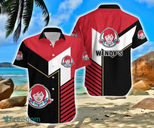 Wendy's Handmade Hawaiian Shirt Brands Logo Summer Aloha Men And Women Gift - Wendy's Handmade Hawaiian Shirt Brands Logo Summer Aloha Men And Women Gift