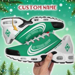 Werder Bremen Air Cushion Sports Shoes Logo For Fans Gift Custom Name