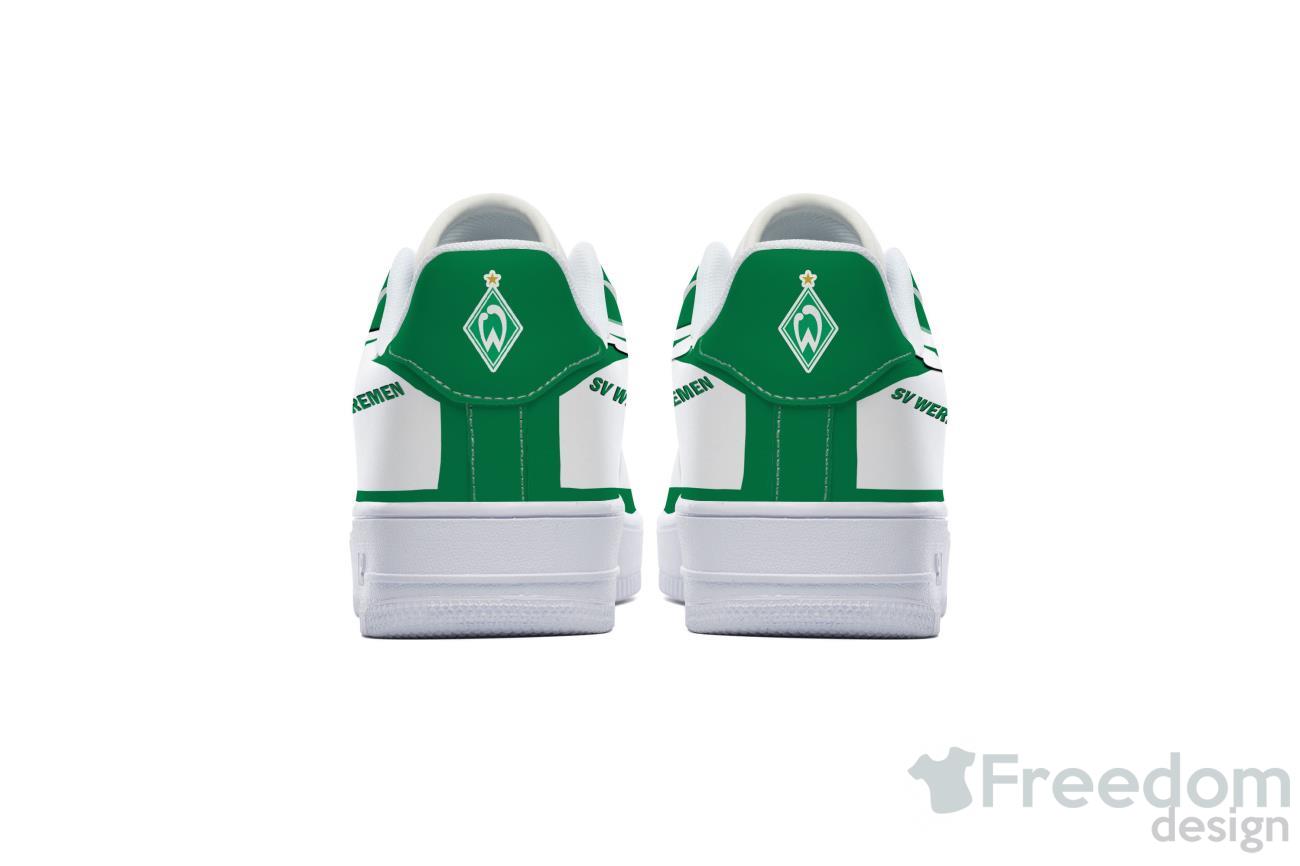 Werder Bremen Air Force Shoes Sneaker For Men Women image Werder Bremen Air Force Shoes Sneaker For Men Women Product Photo 3