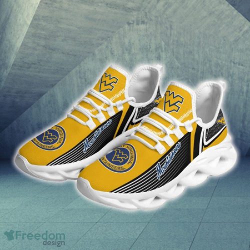 West Virginia Mountaineers Fan Style Running Shoes Ideas Max Soul Shoes Gift - West Virginia Mountaineers #1 Fan M Soul Shoes Limited Edition_2