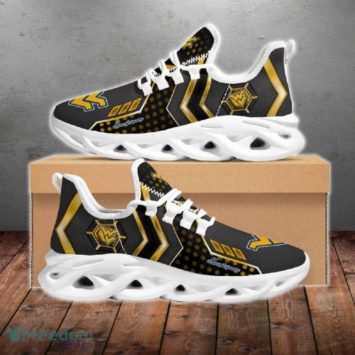 West Virginia Mountaineers Pro Standard Fashion Running Shoes Ideas Max Soul Shoes Gift - West Virginia Mountaineers Pro Standard Max Soul Shoes_5