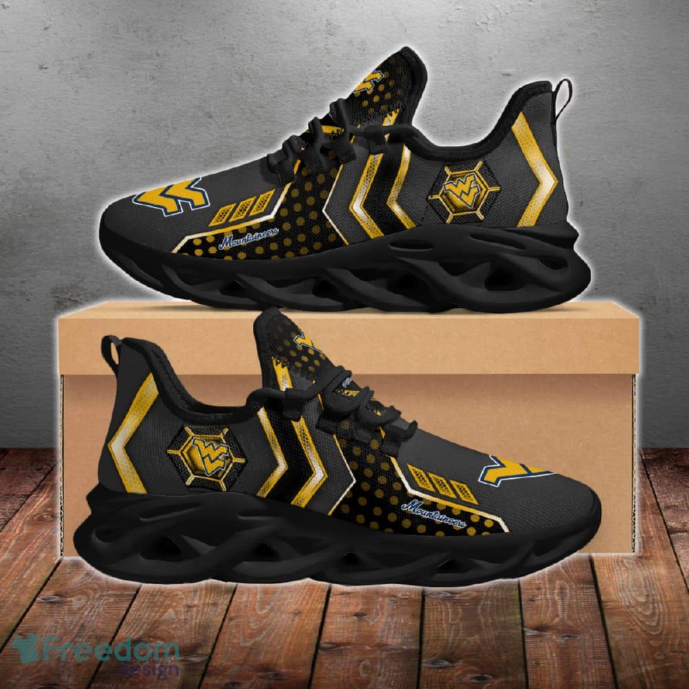 West Virginia Mountaineers Pro Standard Fashion Running Shoes Ideas Max Soul Shoes Gift - West Virginia Mountaineers Pro Standard Max Soul Shoes_1