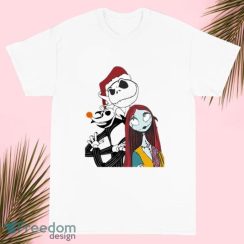 Zero Nightmare Before Christmas Zero Jack Sally T Shirt